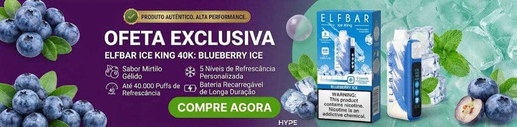 Elfbar iceKing 40k Blueberry